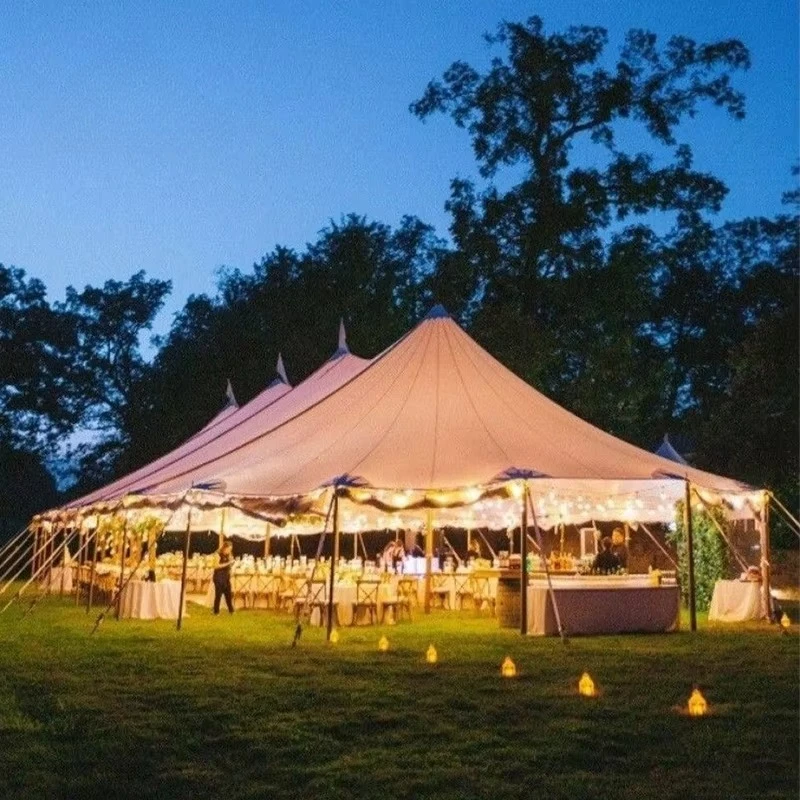High Peak Pole Wedding Party Tents with Waterproof Sidewalls Outdoor 300-People Festival Tent for Events and Camping on Sale