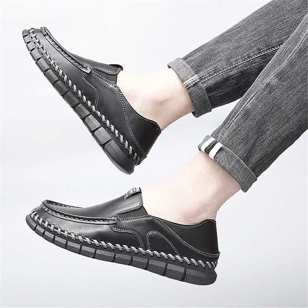 Mocassim Black Men's White Tenes Casual Genuine Brand Shoes For Men Yellow Men's Sneakers Sport Workout Excercise Seasonal