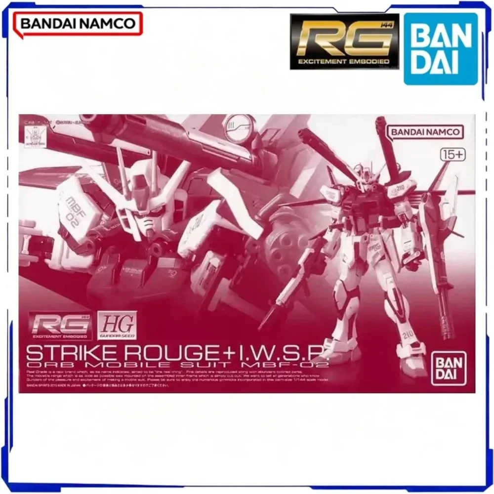 bandai-oficial-genuino-en-stock-figuras-de-modelismo-gundam-rg-strike-rouge-iwsp-figura-de-accion-anime-juguete-modelo-caja-original-regalos-de-festival
