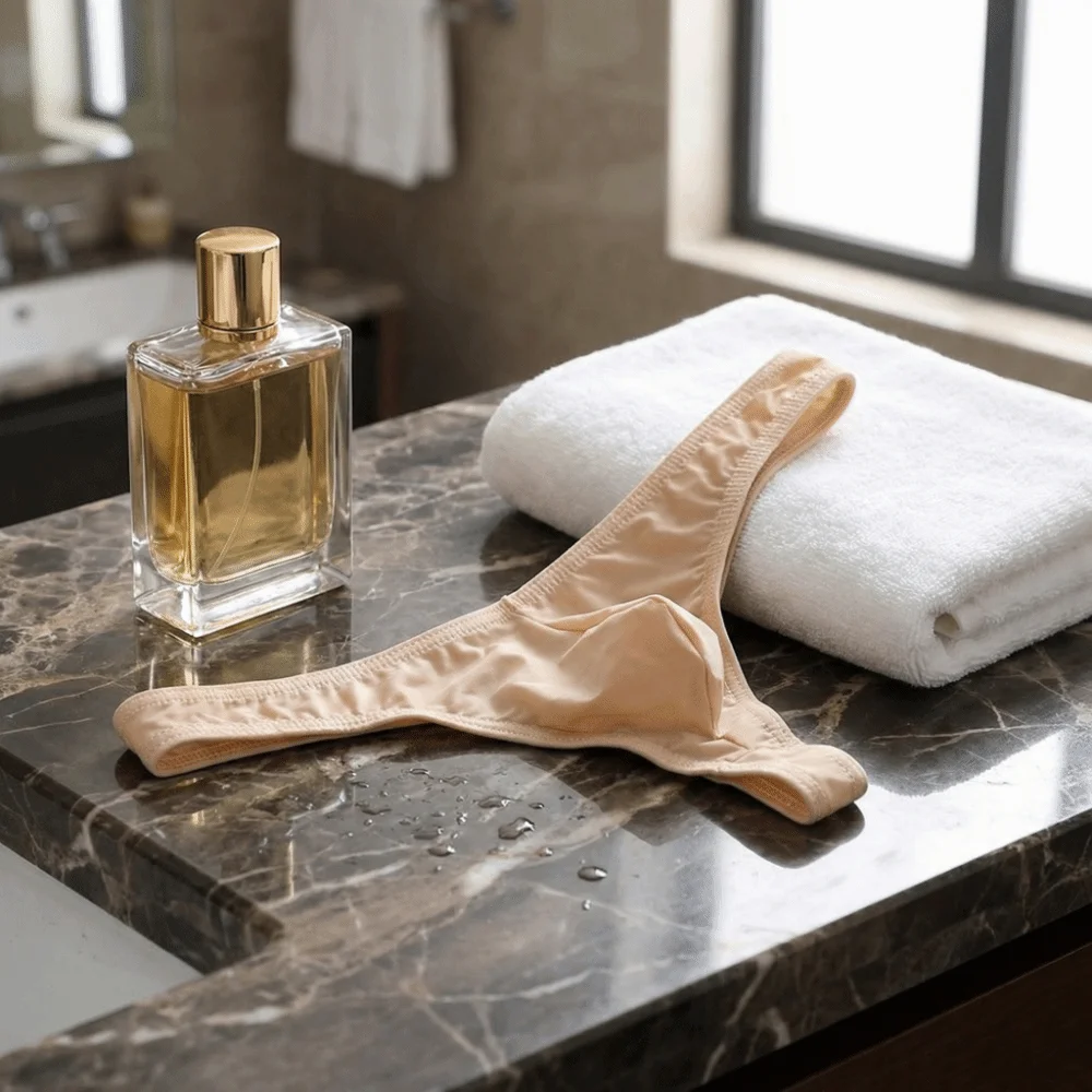 

Модные прозрачные трусы-стринги из ледяного шелка большого размера, ультратонкие, с низкой посадкой, сетчатые, мужские