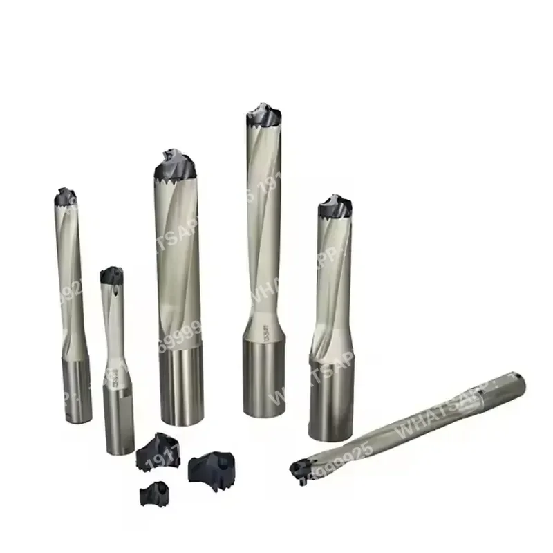 Multi-purpose Replaceable Head Drill with Crown Bit