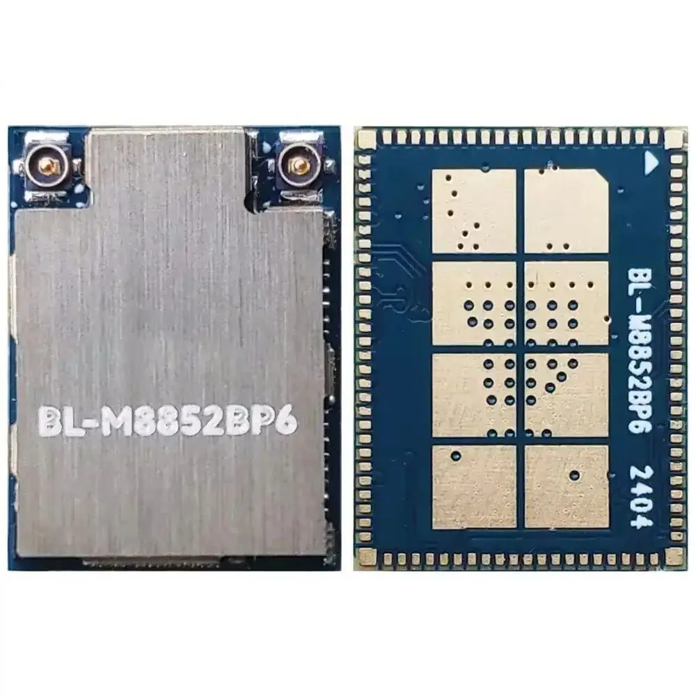 BL-M8852BP6 Wifi6 B5.0 Dual-Band Wireless Module 2.4GHz/5GHz 1201Mbps High Speed RTL8852BE Bluetooth Support with 2T2R USB 2.0