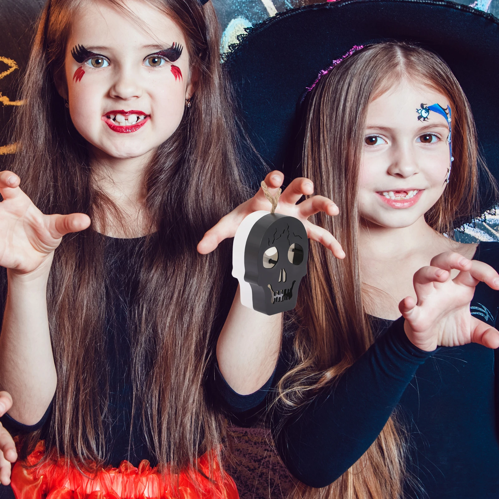 4Pcs Electronic C LED Halloween Halloween Light Decor Party Decoration Operated Tabletop Light Gift H held Lamp