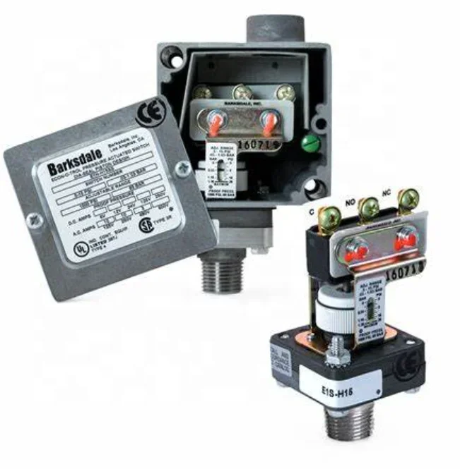 neue originele Barksdale E1H-H15-P4 E1H Serie Econ-O-Trol Switch، Onderdeelnummer: 0403-059