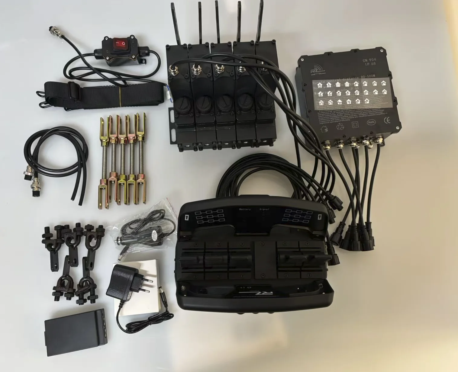 Hydraulic Valve Body Upgrade Retrofit Remote Control Solution for 54-Channels Cranes General-Purpose Cranes