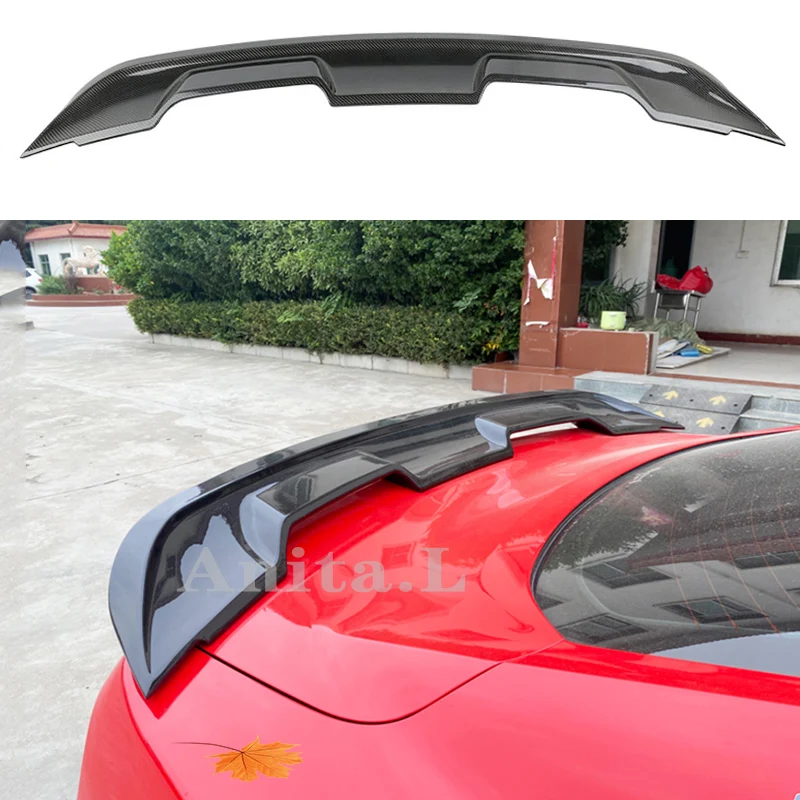 

For Ford Mustang Spoiler 2015-2021 High Quality ABS Plastic Unpainted Color Rear Spoiler Wing Trunk Lip Boot Cover Car Styling