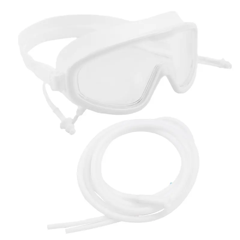 T24C 4X Hydrogen Glasses Eye Mask Hydrogen Suction Mask Cooling Glasses Hydrogen Generator Inhalation Machine White