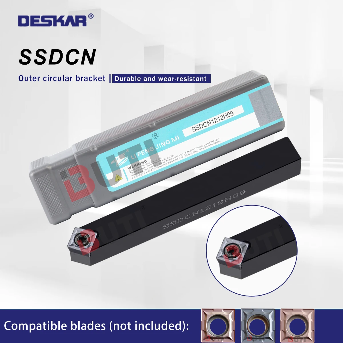 SSDCN1212H09/1616H09/2020K09/2525M12 DESKAR 100% Originals Outers Circle Turning Tools Holder CNC Lathe Machining Tools Brackets