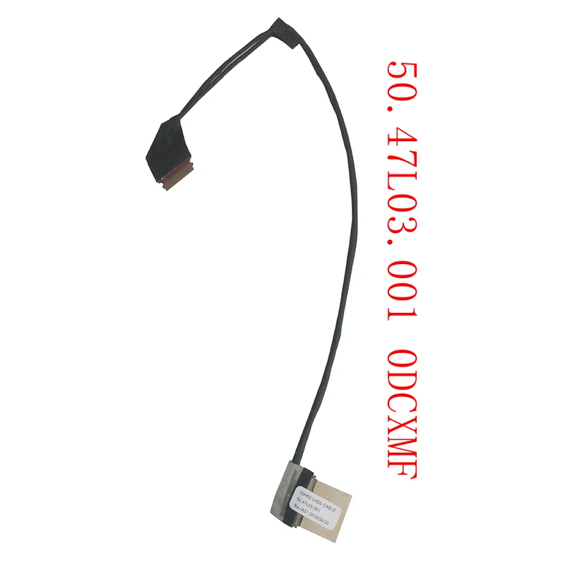 DCXMF For Dell Inspiron 15 7000 7537 7535 P36F N7537 Laptop Video Screen LCD LED Display Ribbon Flex Cable 50.47L03.001 0DCXMF