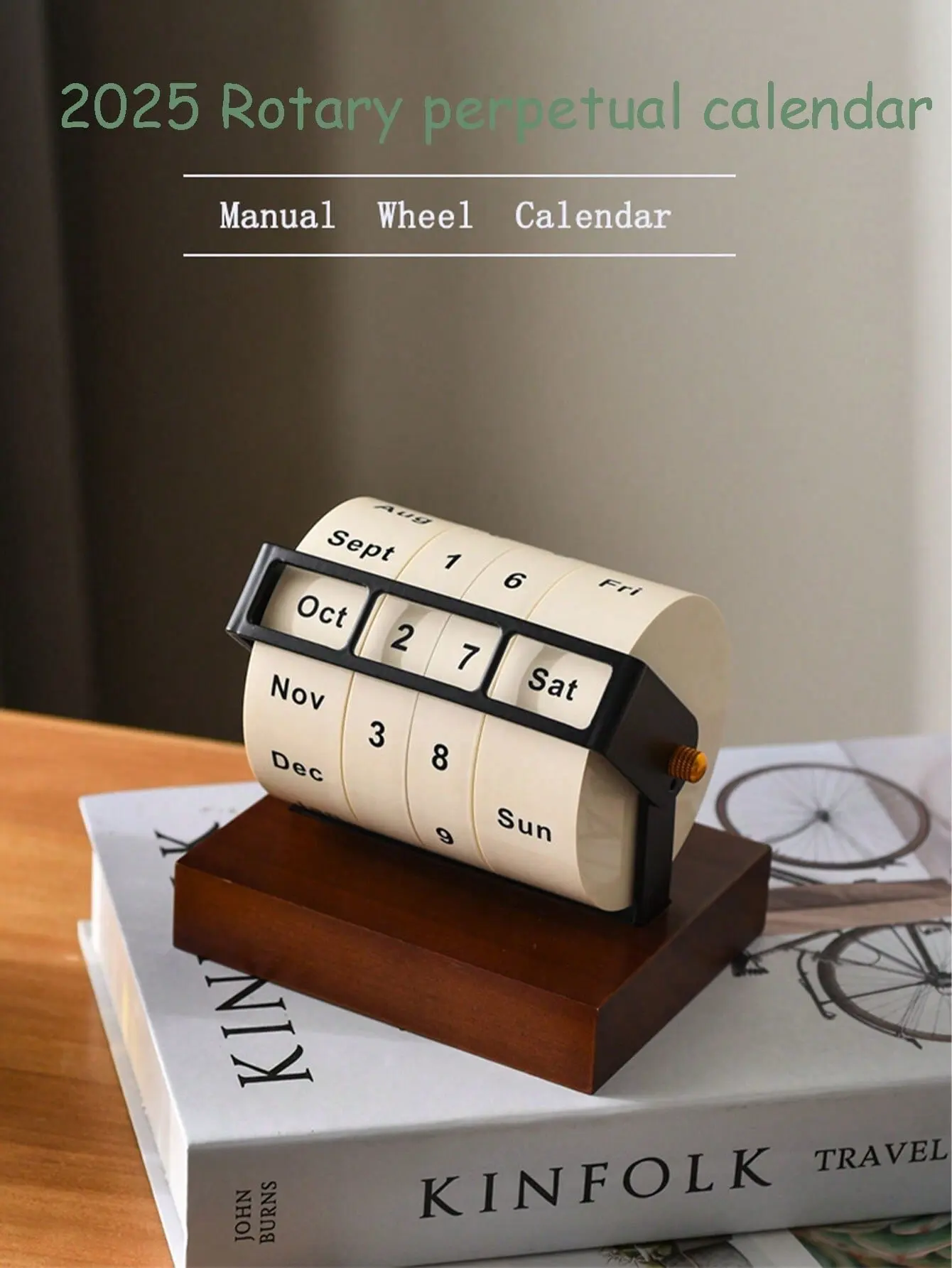 

Rotating Wheel Calendar Large Rotating Table Calendar Desktop Ornament Table Calendar Inspirational Calendar Time Countdown