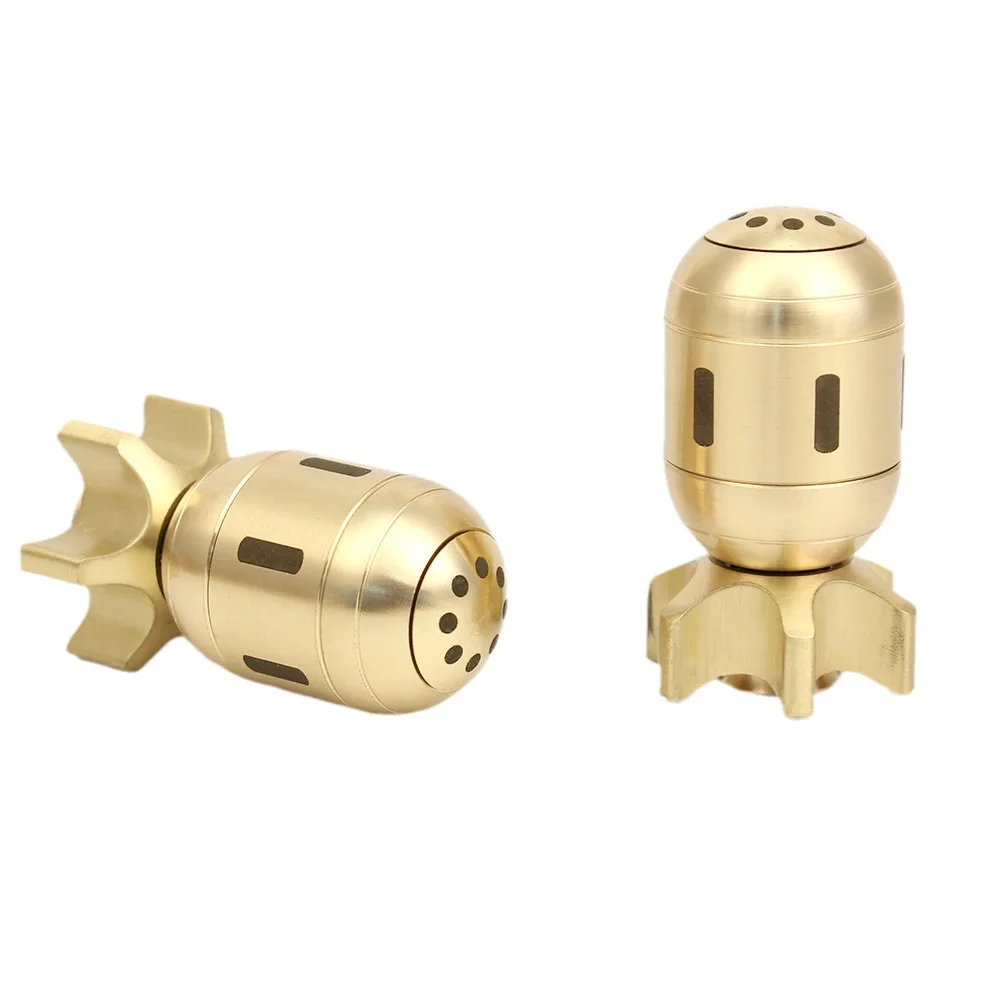 

Brass Rocket Sculpture, Relaxing Toy Sculpture, Exquisite Handicraft Decoration, Home Decoration Gift Rotation