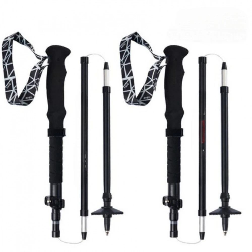 

Outdoor hiking pole Aluminum alloy section Ultra light crutches Hiking mountain climbing outdoor canes