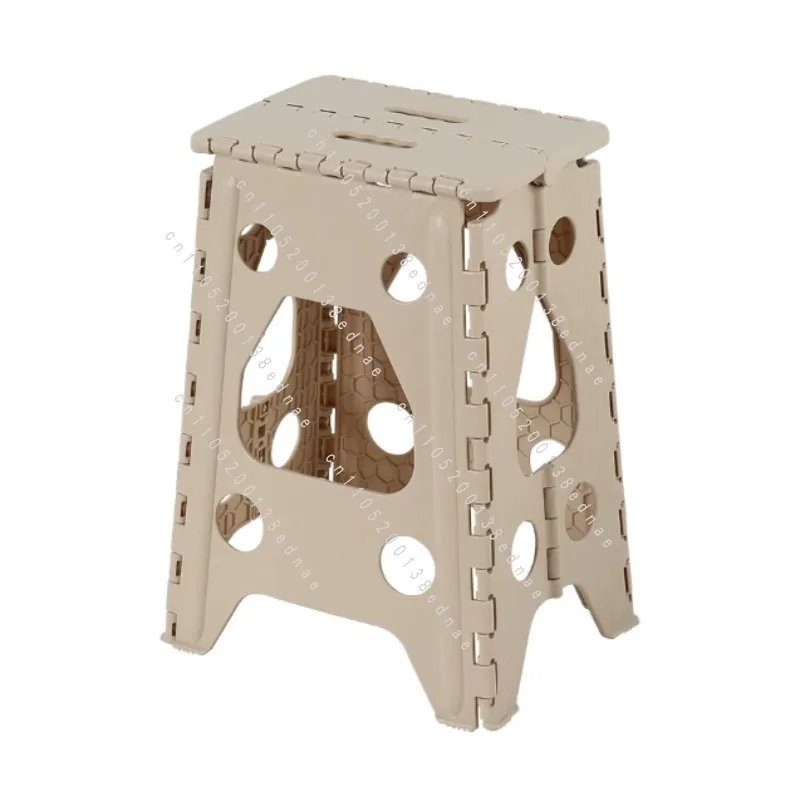 Folding Stool Household Dining Chair Portable Outdoor Thickened Small Bench Chair