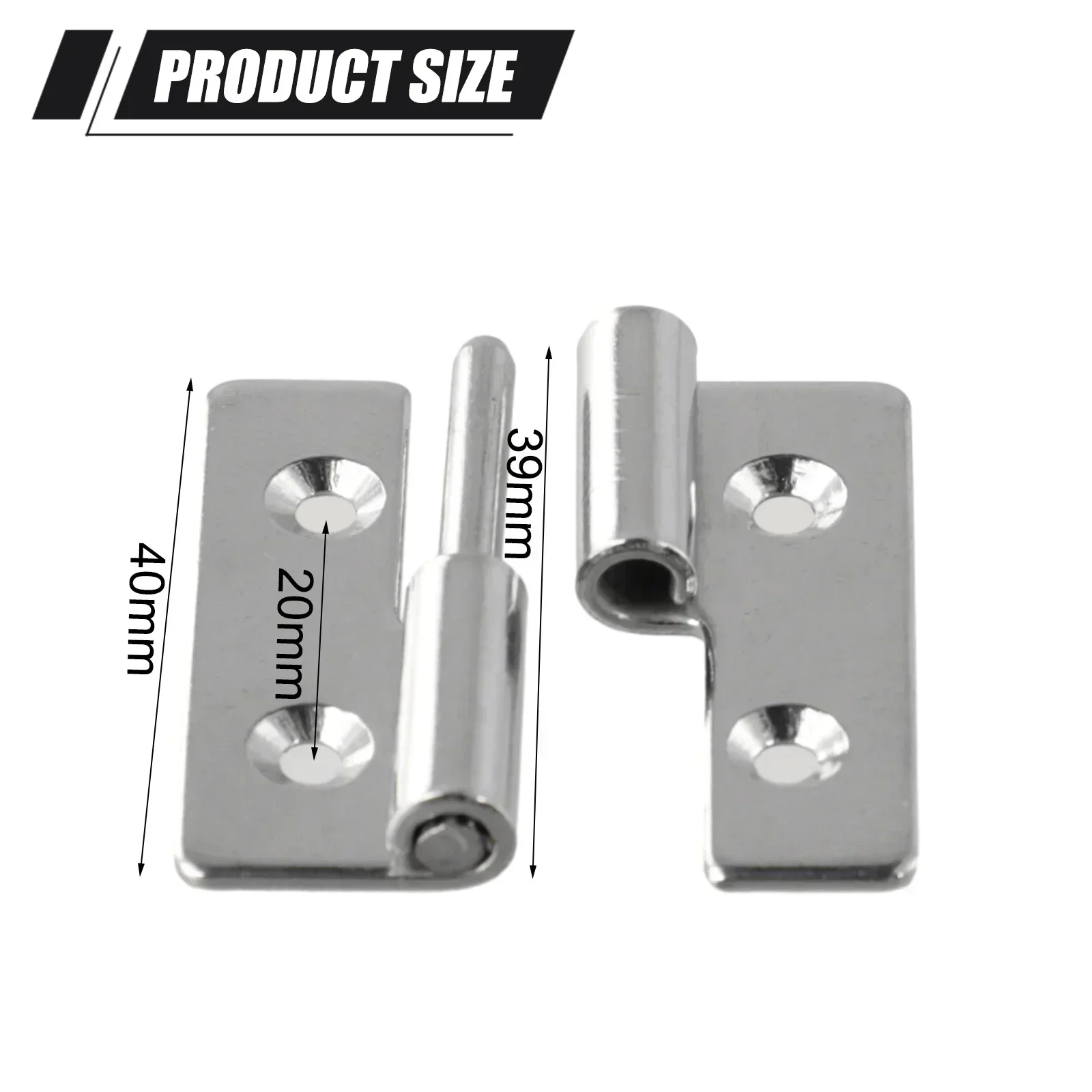 Removable Hinge Slip Joint Stainless Steel Lift-up Flag Hinge  For Aluminum Doors Cabinet Closet Bathroom Furniture Hardware