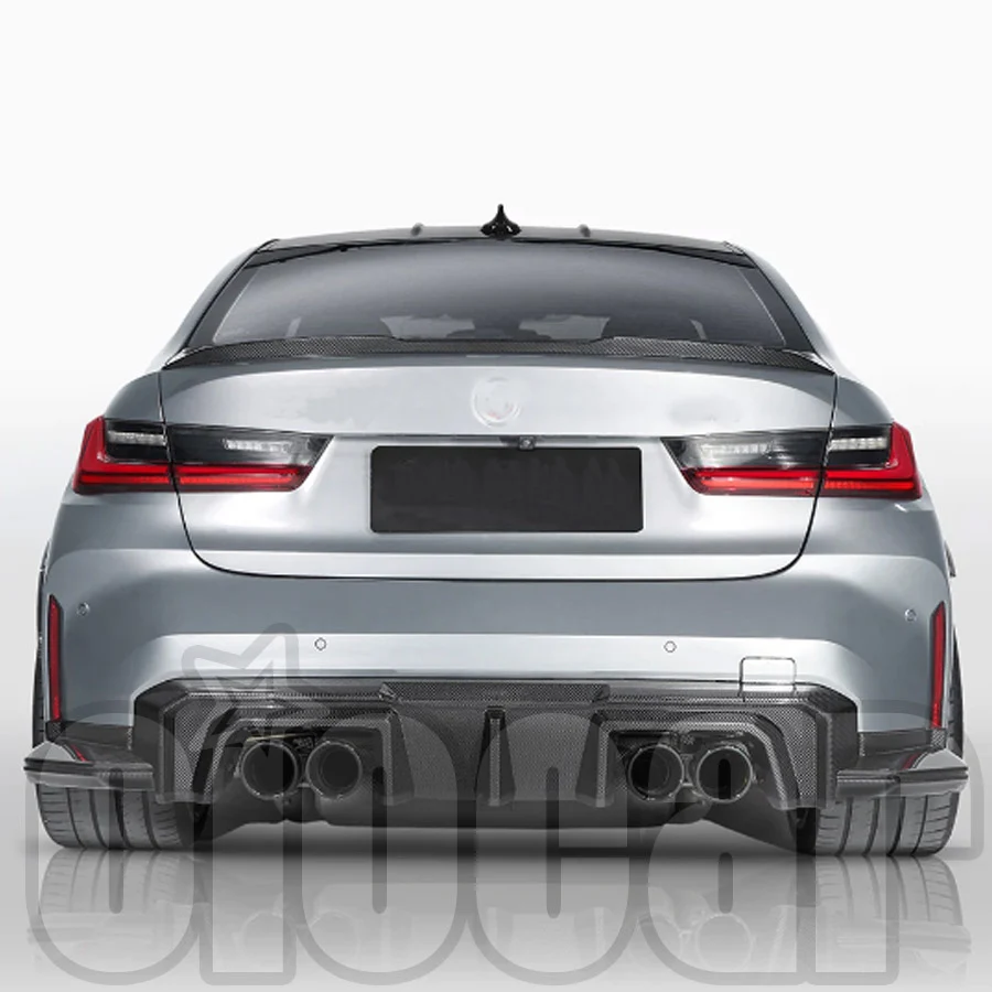 

Новый тип SQ-V2 стиль сухой карбоновый задний бампер диффузор спойлер для BMW G80 G81 M3 G82 G83 M4