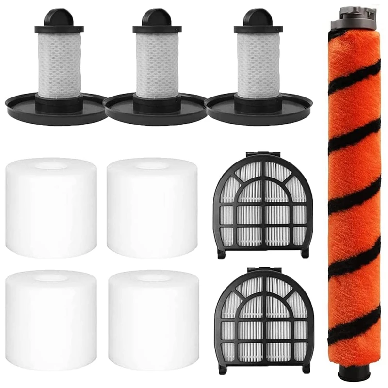 AD-قطع غيار فرشاة دوارة فلتر Hepa لملحقات المكنسة الكهربائية Shark LZ600، LZ601، LZ602، LZ602C