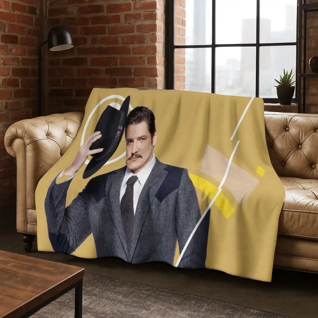 ثلاثية الأبعاد خوسيه بيدرو بالمسيدا باسكال ستار الفانيلا بطانية لينة بطانية دافئة لغرفة النوم غرفة المعيشة السرير السفر التخييم نزهة هدية