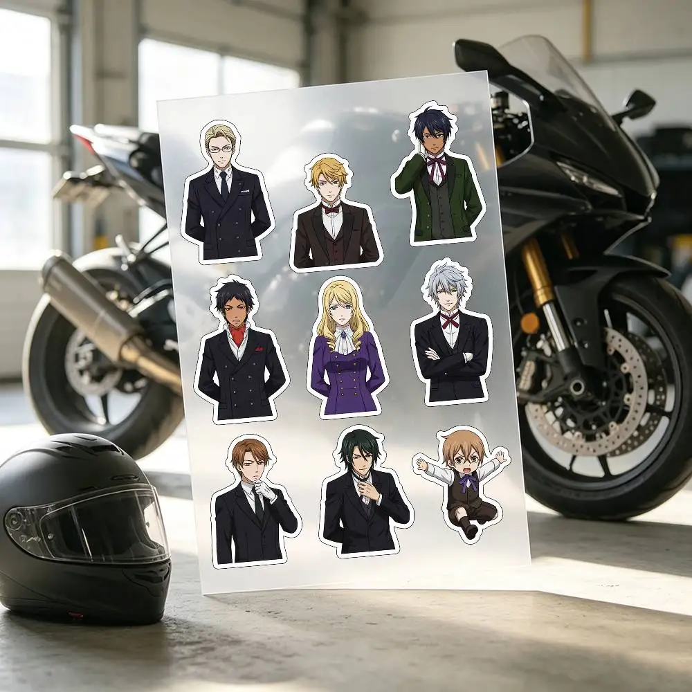 Black Butler Stickers Auto Body Bumper Windows Motorcycle Laptop Walls Vinyl Decal Car Tuning Accessories