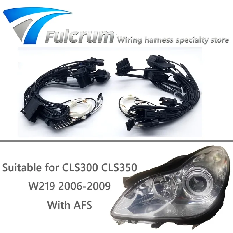 

Подходит для Mercedes-Benz CLS300 CLS350 W219 2006-2009, жгут проводов фар, внутренний жгут проводов в сборе с AFS