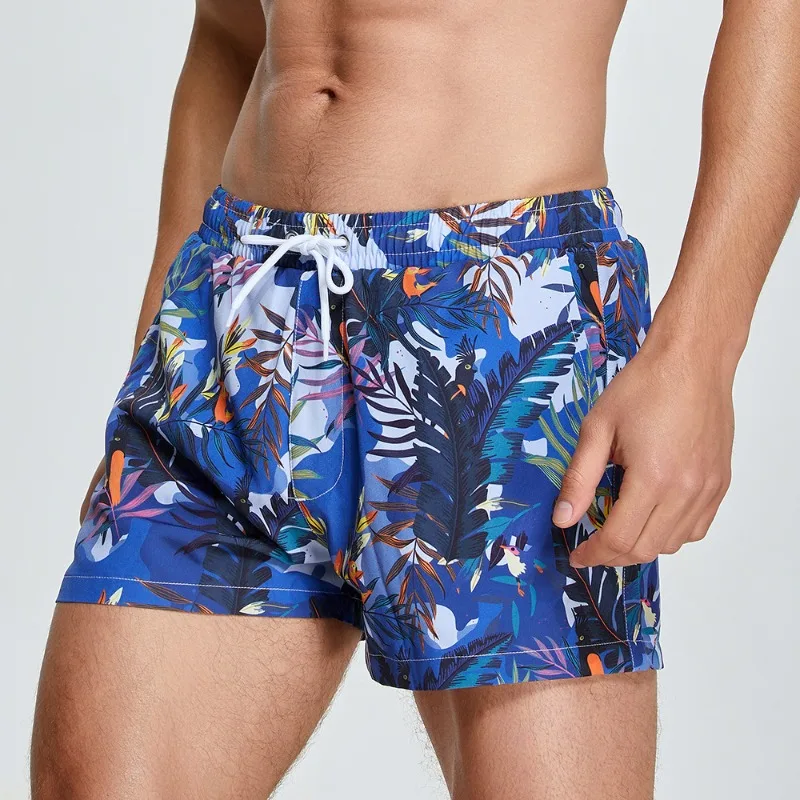 Pantalones de playa para hombre, pantalones cortos de terciopelo de piel de melocotón para buceo, canotaje, surf, natación, moda costera 241305