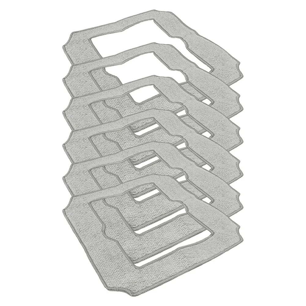 6Pcs Mopping Cloth Pad Cleaning Pad Spare Parts For Liectroux YW509 Window Cleaning Robot Rags For Home Cleaning Equipment Parts view 6