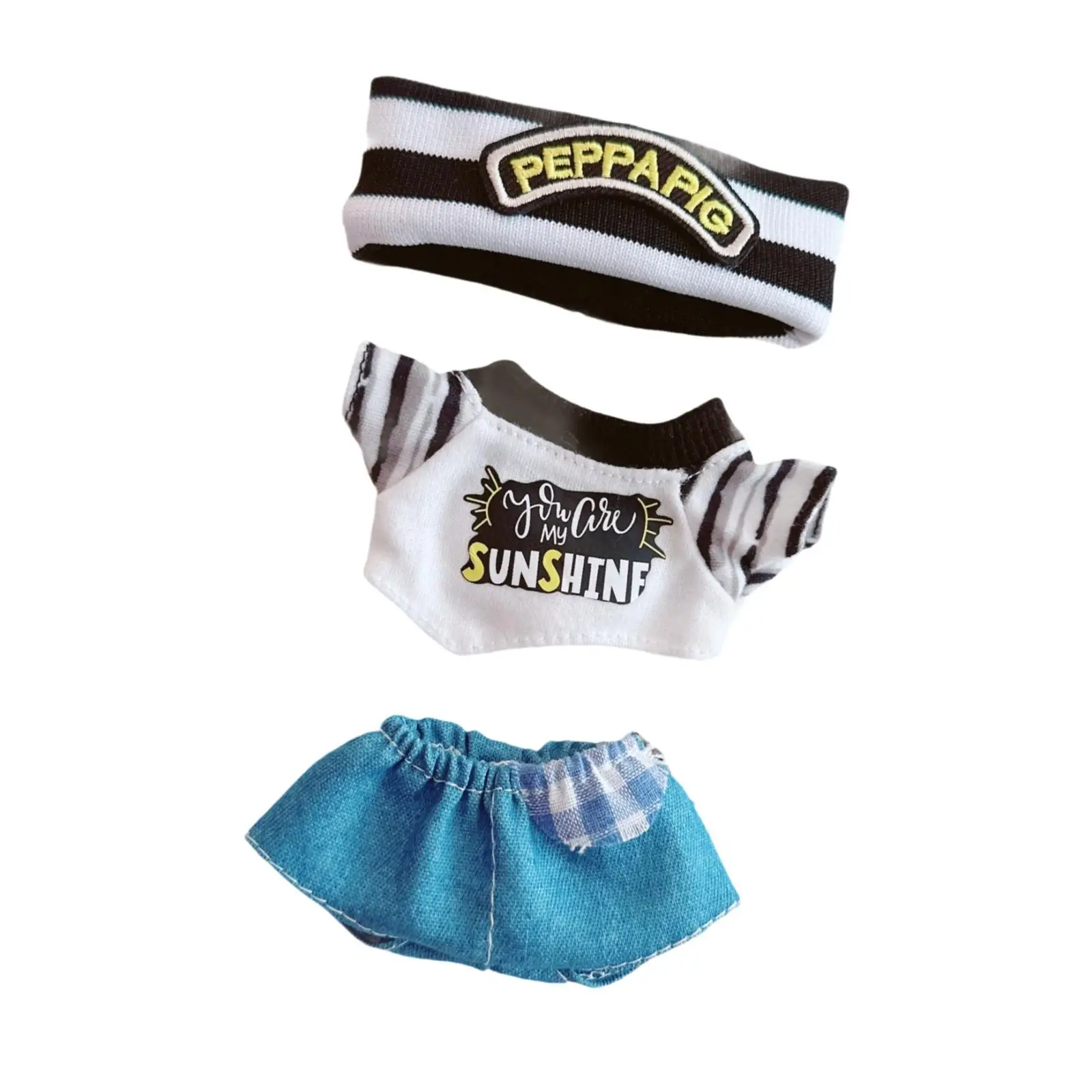 

Stuffed Doll T Shirt and Pants Make Your Own Dolls for Flexibility 6.69''