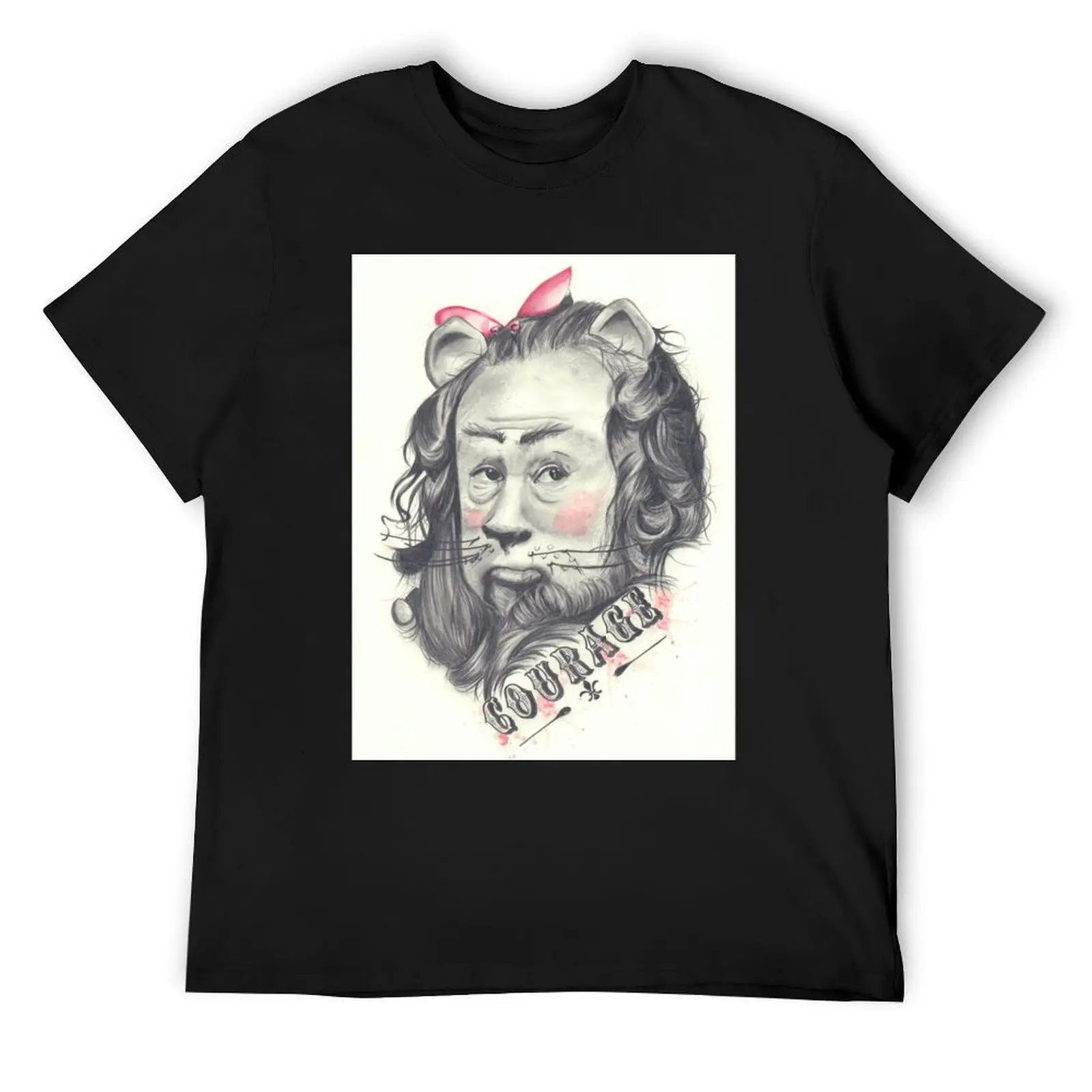 

Cowardly Lion T-Shirt Aesthetic clothing plus size tops cheap stuff men clothes