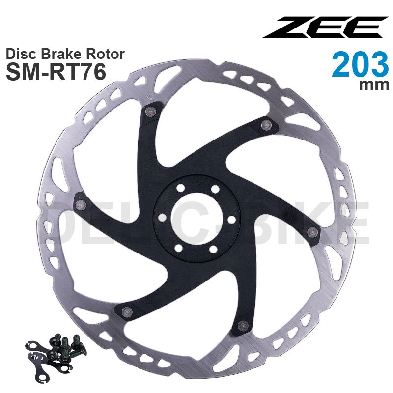 Shimano-ディスクブレーキローター,6ボルト,SM-RT66, SM-RT76, 203mm 
