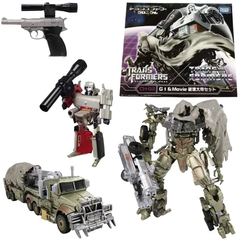 Instock Takara Tomy Transformers Series 3 Megatron Transformer Robot Hobby Collection Birthday Gift Model Toy Anime Holiday Gift