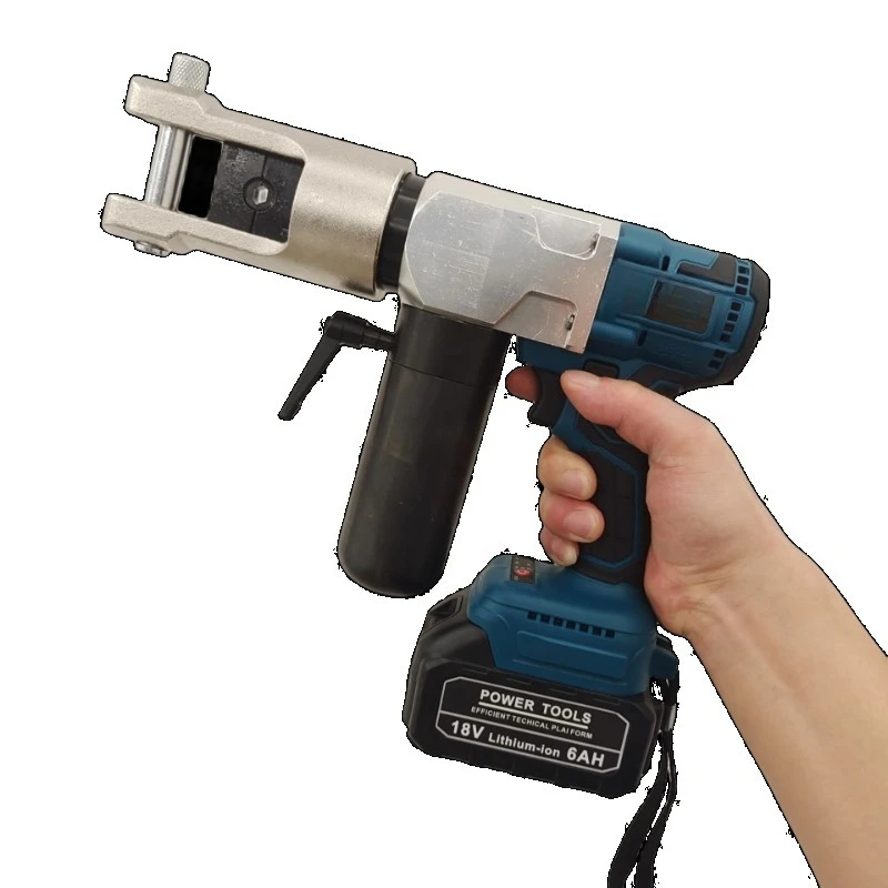 

Plug-in hydraulic pliers New charging EZ400 electric crimping pliers 300 copper 240 aluminum terminals Electrical