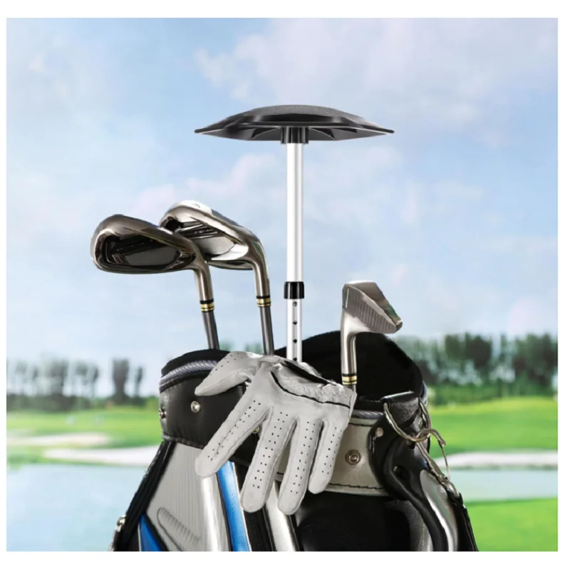 Golf Travel Bag Support Rod Hexagon Support Cover with Telescopic Aluminum Alloy Rod