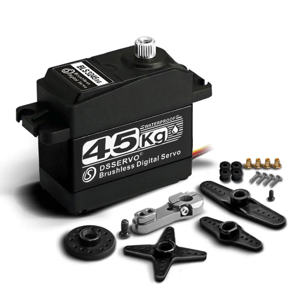 25KG/35KG/45KG/55KG 高トルクブラシレスデジタルサーボ 180 ° /270 ° /360 °   メタルギア 1/8 1/10 1/12 Baja RC クローラー車ロボット用