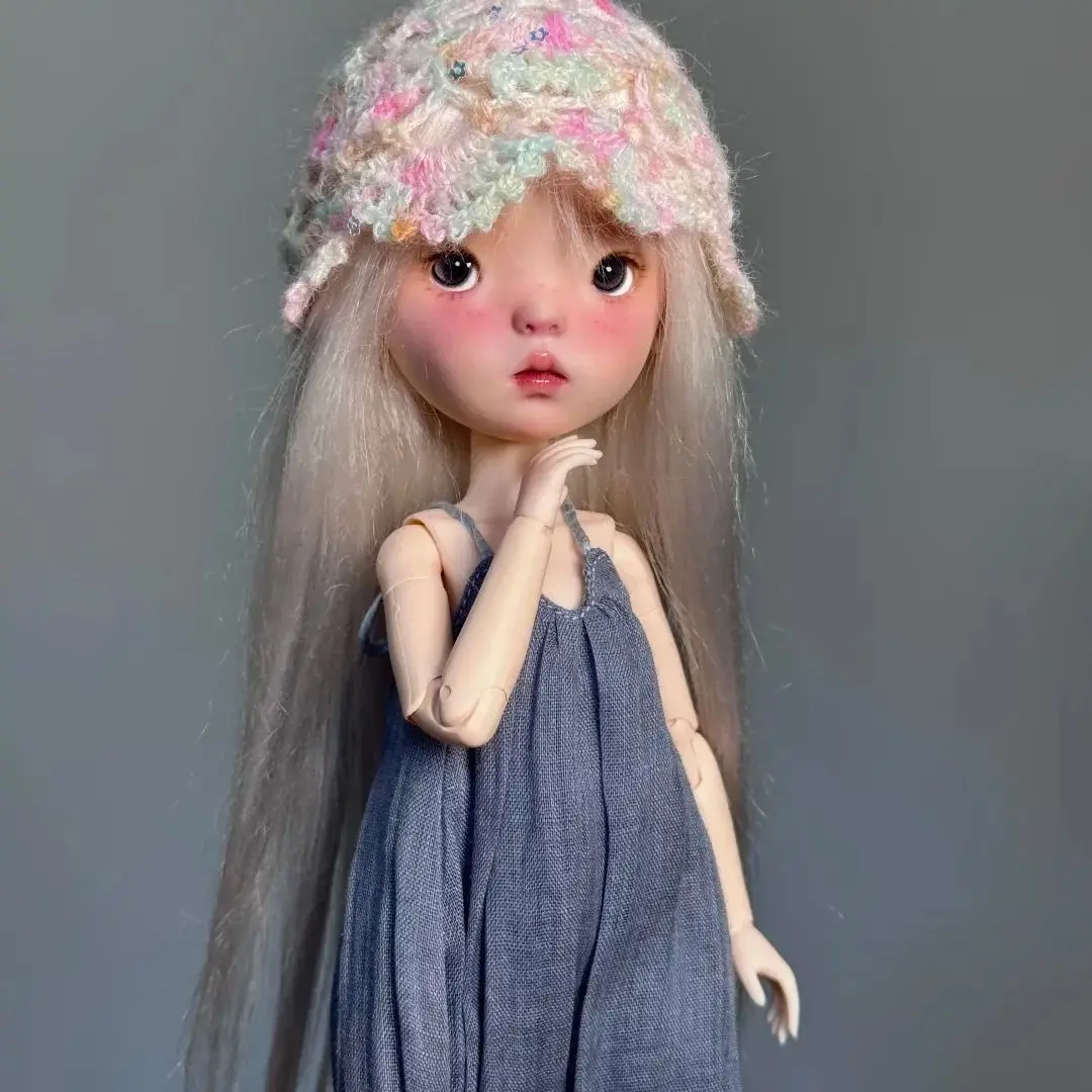 Nouvelle poupée BJD SD 1/6 Landoudou jolie fille peut fille haute 26 cm hauteur poupées sculptées en stock maquillage livraison gratuite