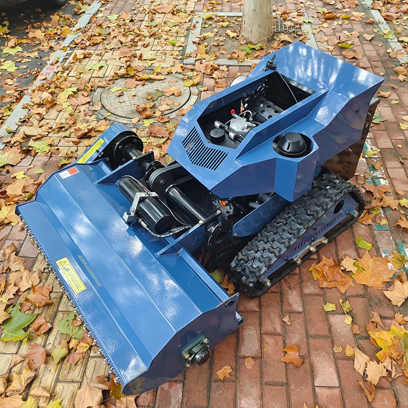 

Customized remote-controlled electric lawn mower, tracked intelligent climbing lawn mower, self-propelled lawn mower