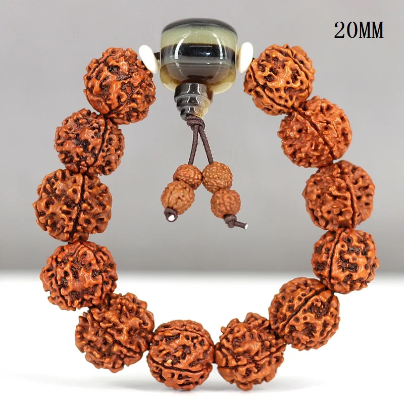 Nepal Five-petal Rudraksha Hand String Natural Bodhisattva Beads Hand String Creative Geometry Stationery Jewelry Gift Wholesale