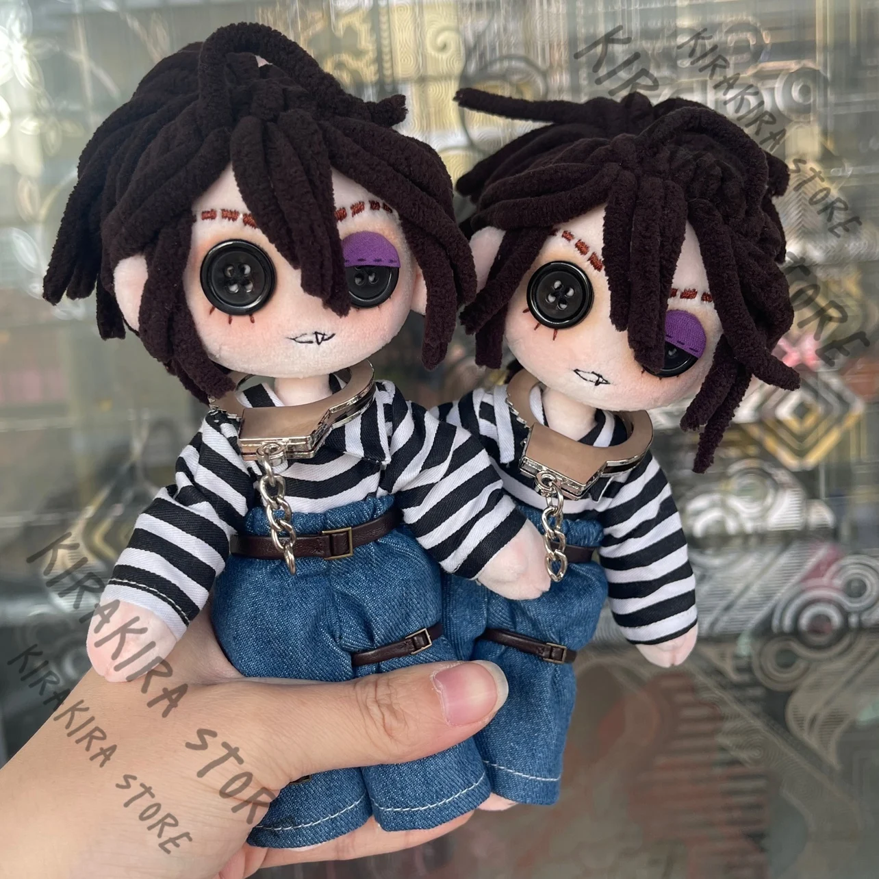 

Identity Ⅴ Cotton Mascot Luca Balsa Handmade Figurine Anime Maumet Collection Handcraft 17cm Cosplay Accessories Model Kit Gift