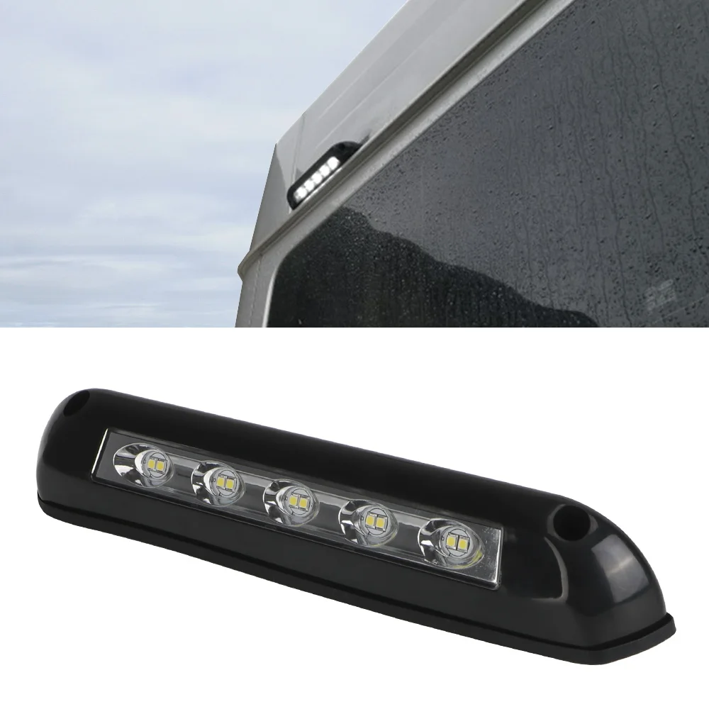 LED Awning Porch Light RV Van Trailer Exterior Lamp 12V/24V Caravan Interior Wall Lamps Waterproof