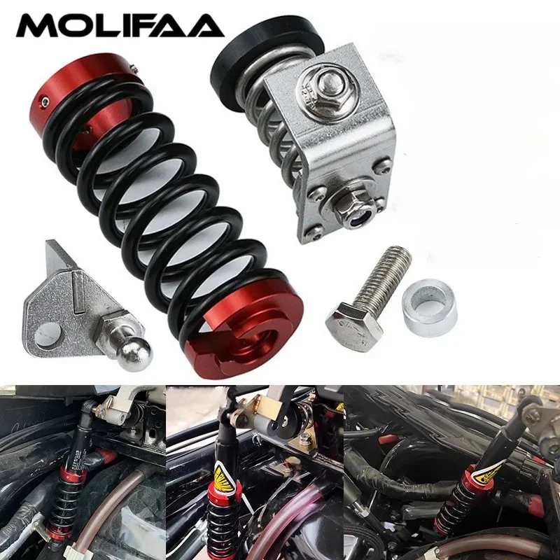 for Yamaha XMAX 300 250 2017-2023 V1 V2 Motorcycle Lift Seat Cushion Automatic Opening Spring Support Shock Absorber Accessories