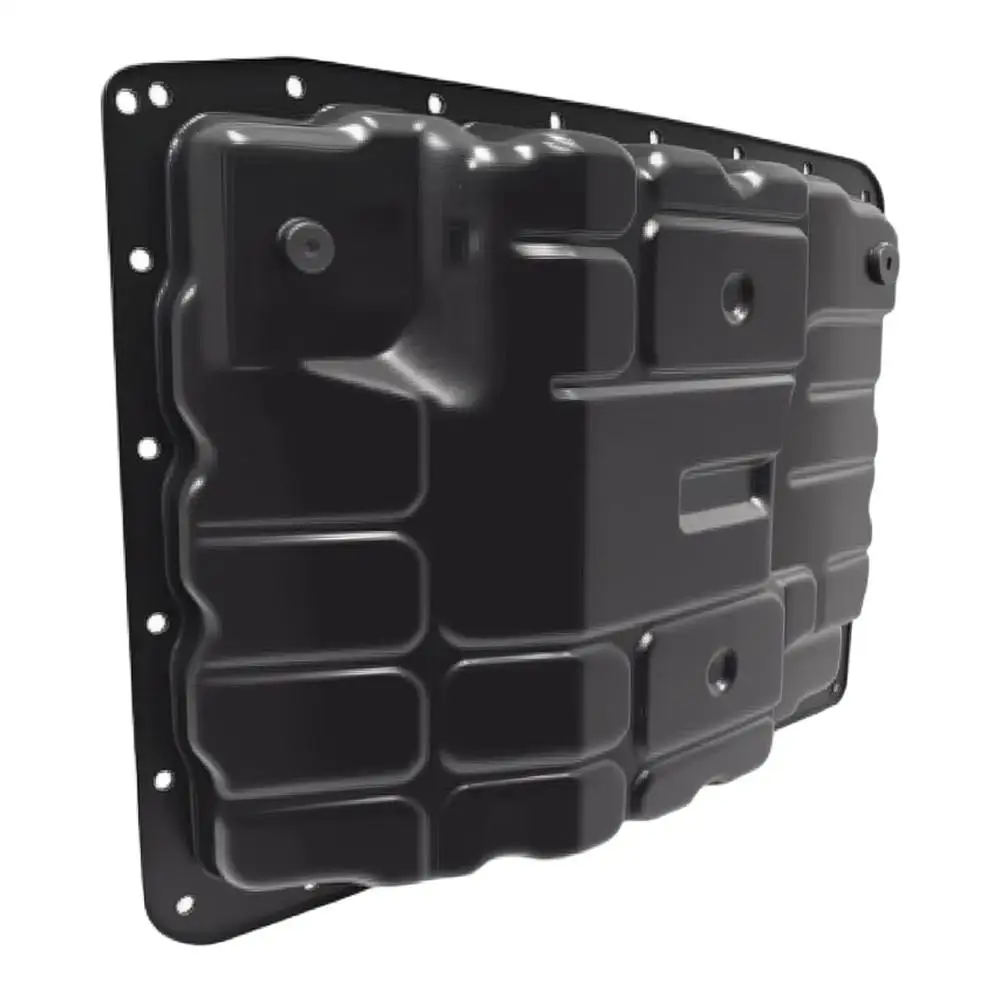 Metal Transmission Oil Pan For Nissan Titan For Infiniti FX50 G35 G37 Replace OE 313901XJ0C Black Direct Replacement Part