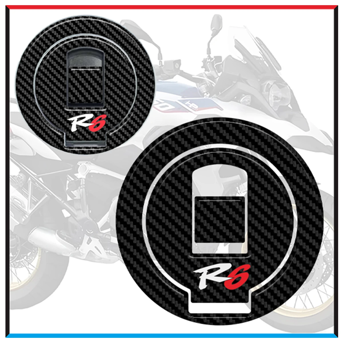 

Мотоциклетная черная крышка топливного бака для газа, наклейка, защитная наклейка для Yamaha YZF-R6 R6 R6S 1998-2000