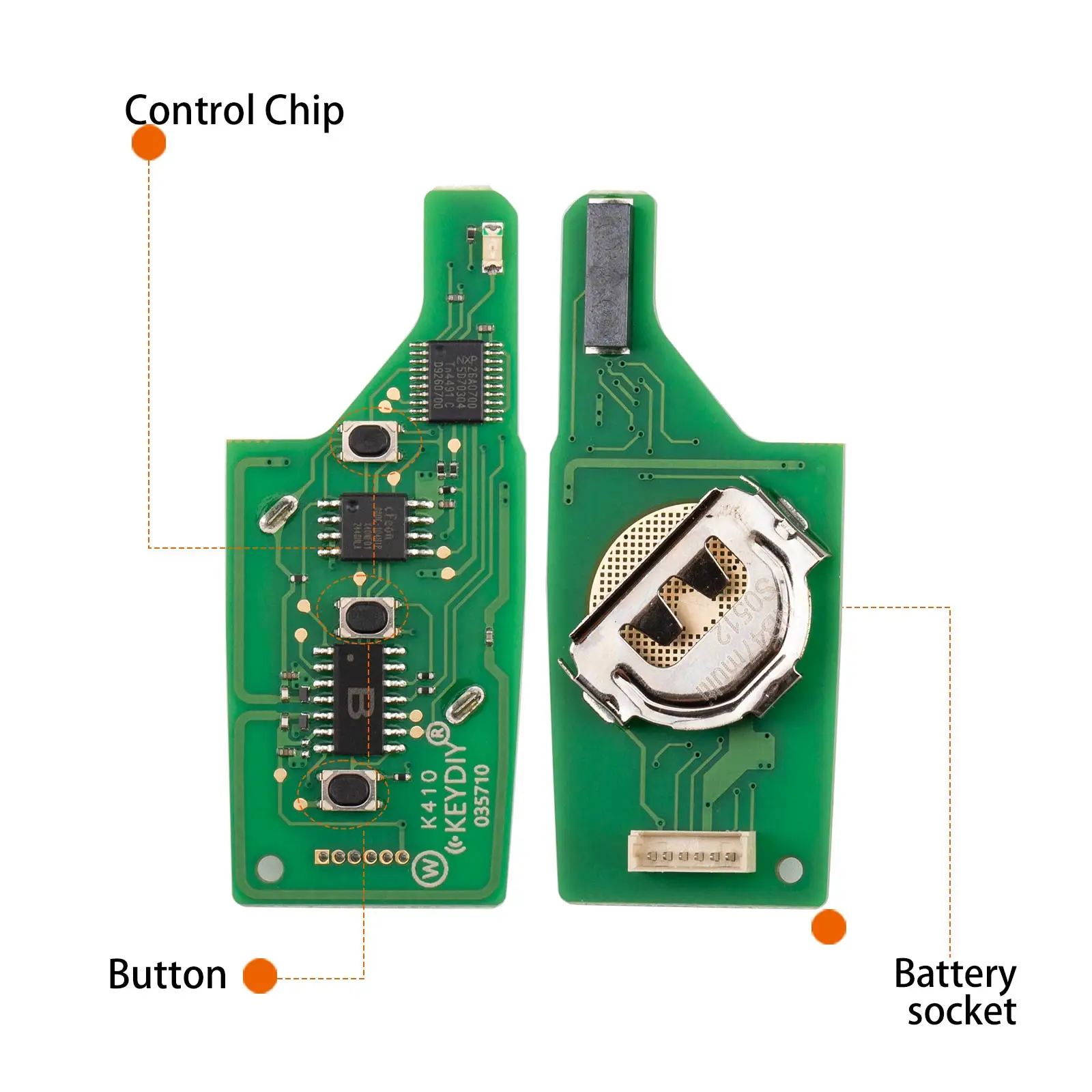 1/2/5 قطعة KEYDIY KD NB47 مفاتيح تحكم عن بعد عالمية للسيارة 3 أزرار لنوع بيجو #6