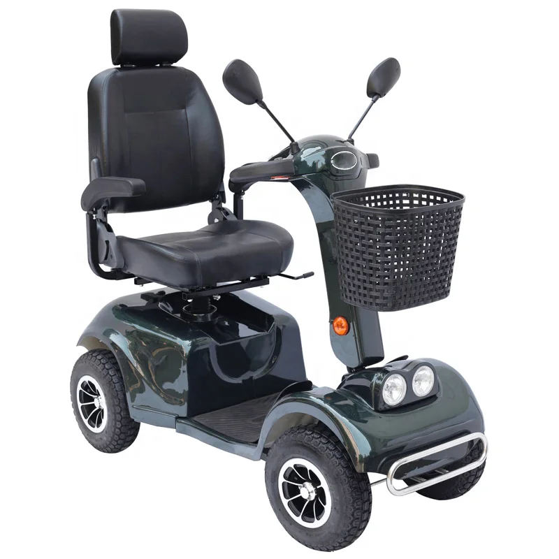 2022 Luxury High Quality 800W Heavy Duty Off Road 4 Wheels Powerful Midsize Electric Mobility Scooter For Elderly for Sale