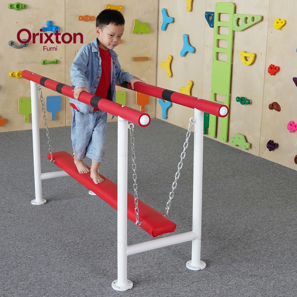 Shaking balance beam, feeling, swinging bridge, sports training equipment, kindergarten children's indoor