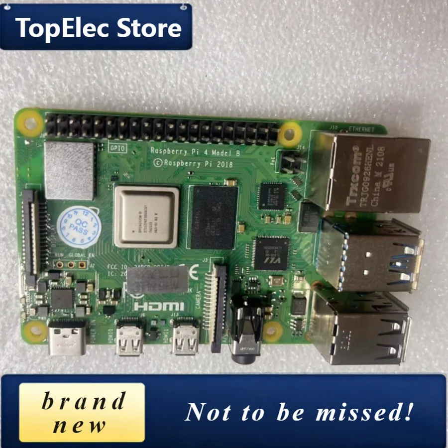 TopElec For Pi4 4B 4G Model B 2G 4G 8G Motherboard Raspberry Pi4 4b
