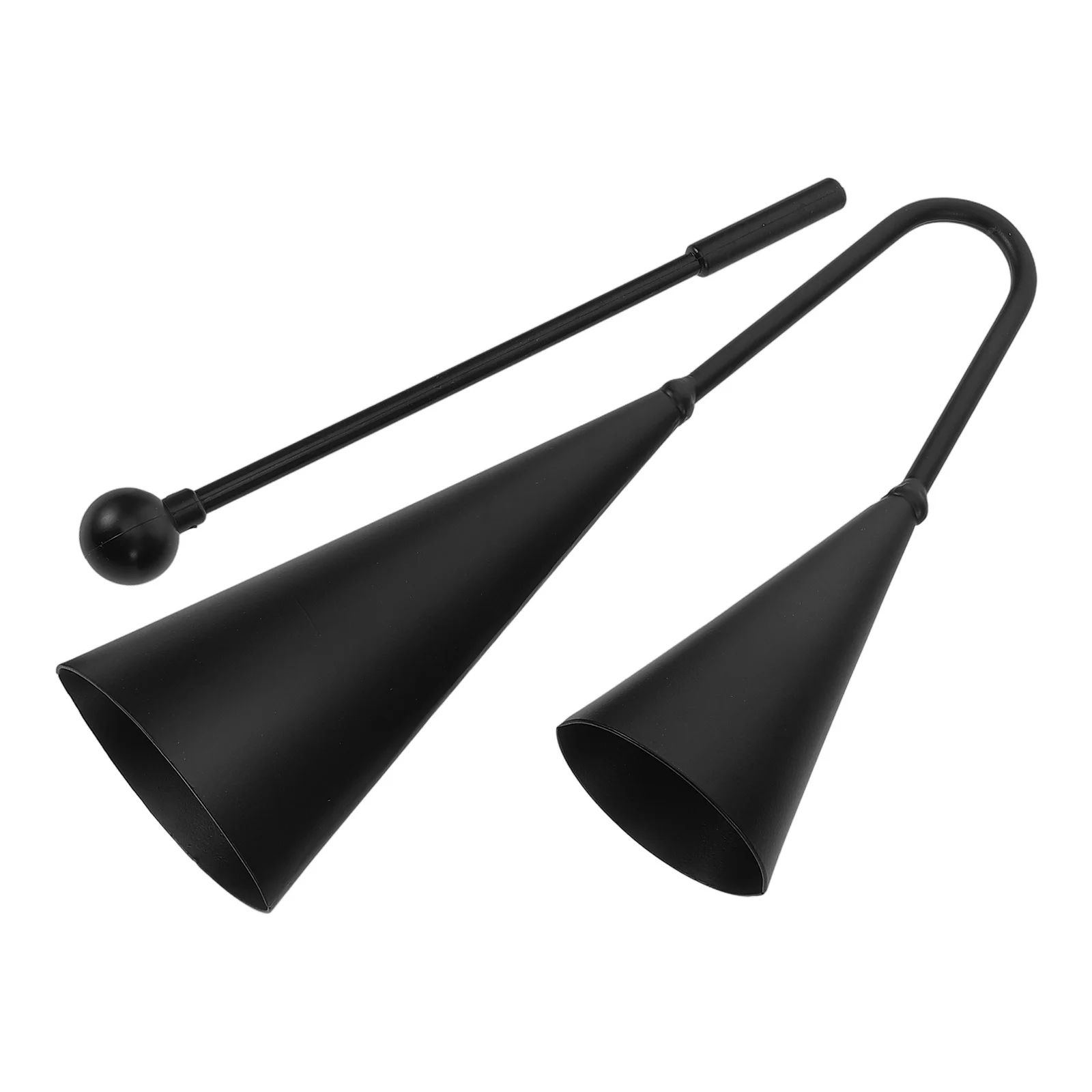 

1 Set Double Cowbell Percussion Instrument Metal Two Tone Bell For Music Performance Practice Kids Musical Instrument Agogo Bell
