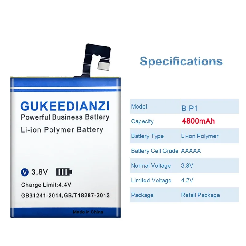 B-P1 Mobile Phone Battery For ViVO X60 Pro X60Pro 4800mAh High Capacity