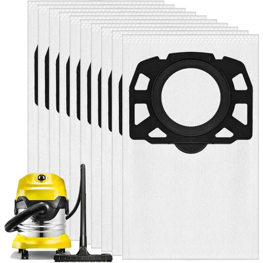 Bolsas para aspiradora Karcher WD4 WD5 WD6 WD5P WD6P MV4 MV5 MV6 WD4.000 -WD5.999 SW5.100 SE6.100, 2.863-006.0