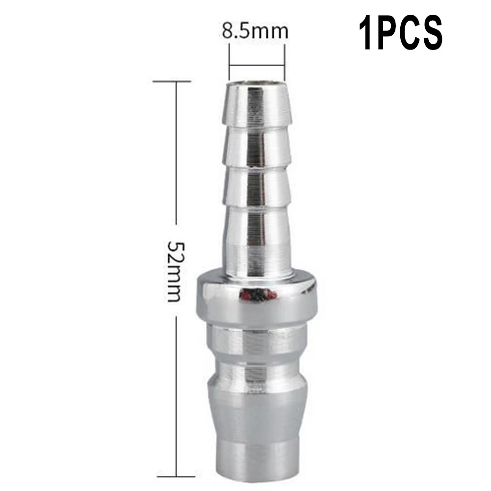 Air Compressor Pneumatic Connector Quick Hose Silver Socket Fittings Iron Galvanized PM PP Pneumatic Connector