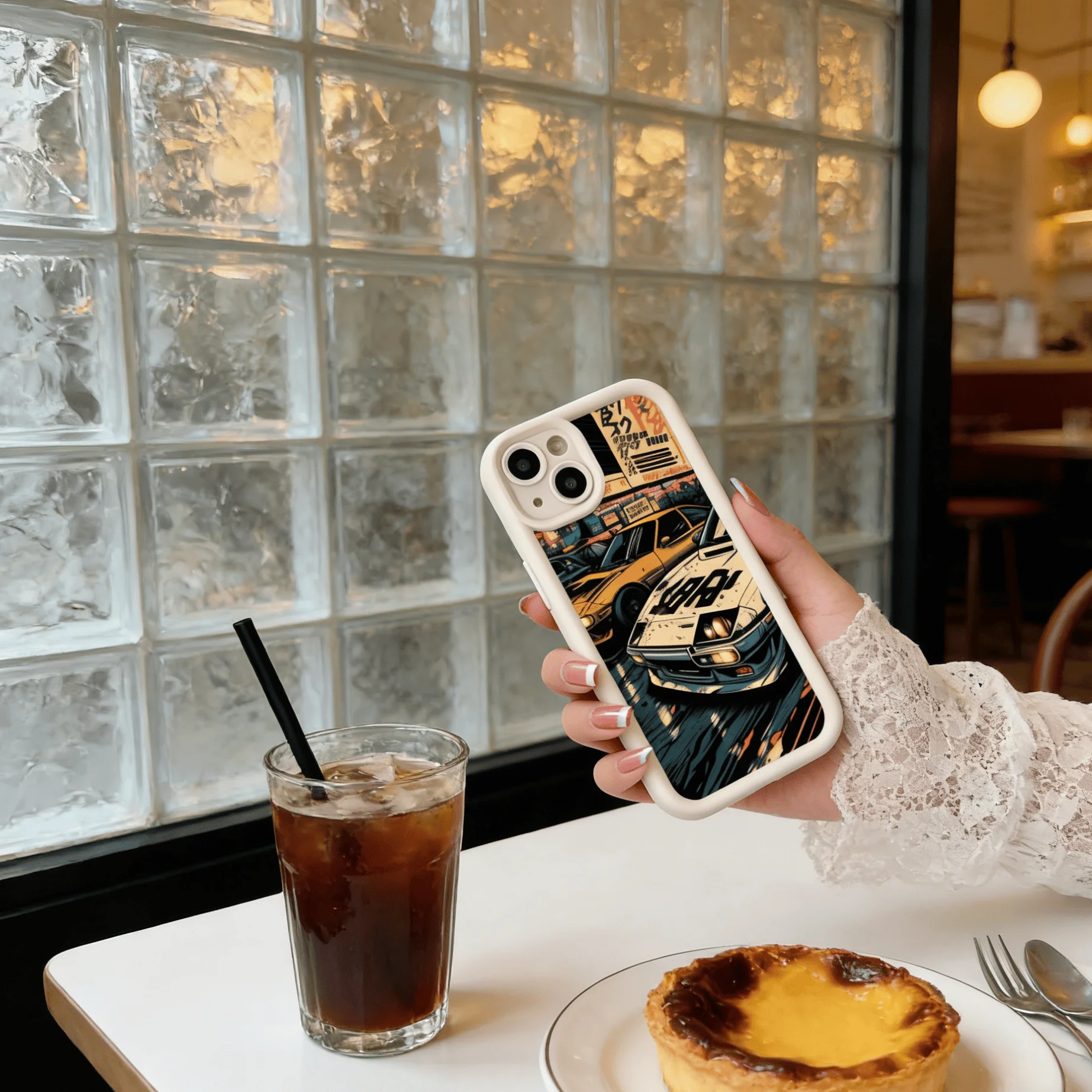 

Case for Samsung Galaxy S25 S24 S23 S22 S21 Ultra FE Plus A55 A35 A54 Camera Protection for Male Female Cool Car Bumper Sun Pic