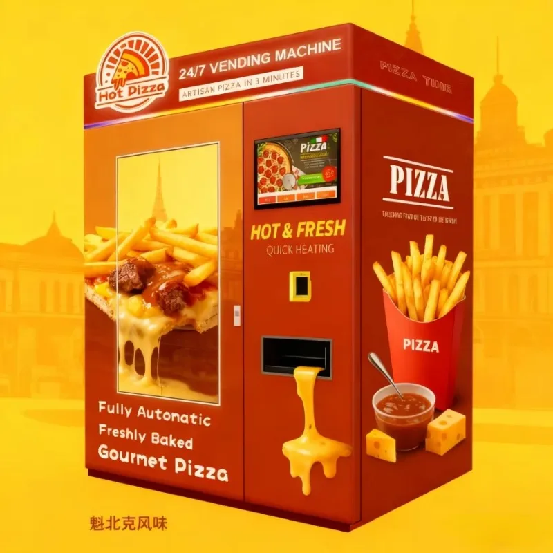 Buffet‑special Pizza Vending Machine Large‑flow Output Stable Supply Unmanned Automatic Maker For Hotel And Restaurant Buffets